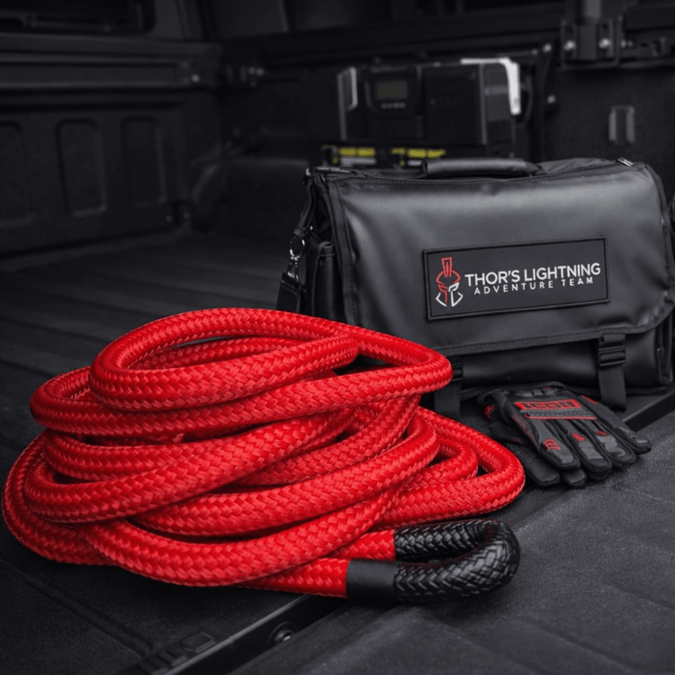 Thor’s Lightning Air System Storage Bag – Fits 12V Compressors & 4-Tire Inflation Kits, Heavy-Duty & Weather-Resistant