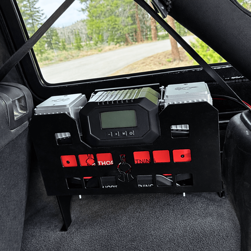 Thor’s Lightning Refuge MOLLE Air Compressor Mount for Jeep Wrangler JKU 2007–2018