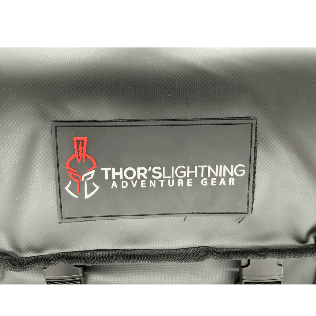 Thor’s Lightning Air System Storage Bag – Fits 12V Compressors & 4-Tire Inflation Kits, Heavy-Duty & Weather-Resistant
