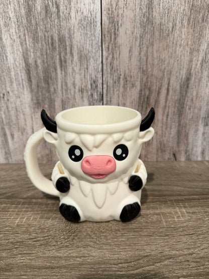 3D Highlander Cow (Ice Cream/Spoon Holder)