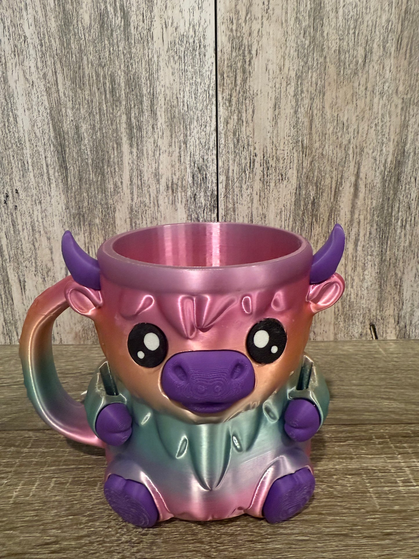 3D Highlander Cow (Ice Cream/Spoon Holder)